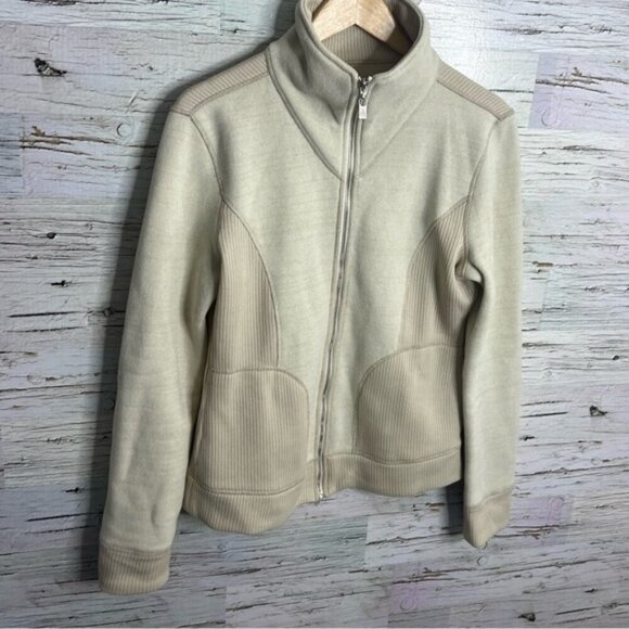Prana Jackets & Blazers - Prana cream  xl sweater jacket coat